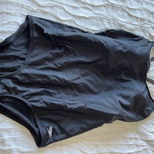 Black speedo swimsuit